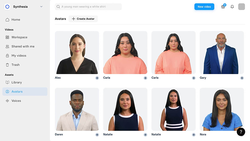synthesia ai avatars